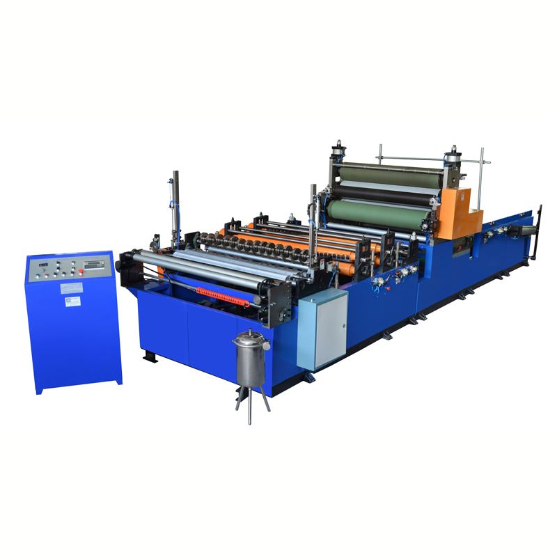 HX-1350F  Small Jumbo Roll Bath Tissue Rewinding And Slitting Machine  ( Finished Product Diameter 300mm)