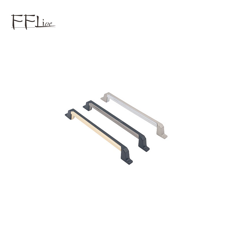 Die-Cast Zinc Alloy Handle Furniture Handles For <a href='/modern-kitchen-cabinet/'>Modern Kitchen Cabinet</a>s