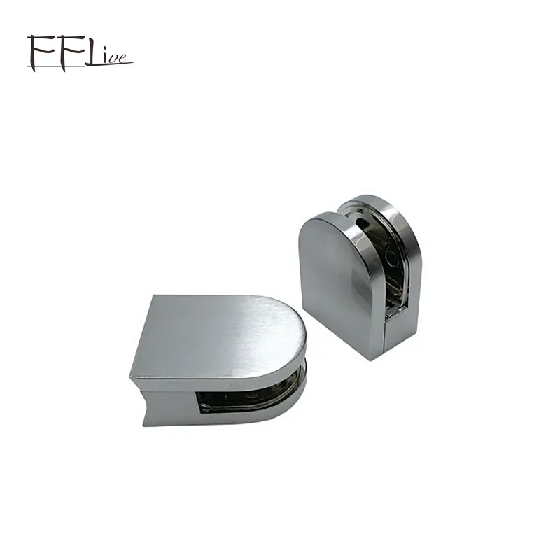 Zinc Alloy Furniture Hardware Accesseries Fittings Glass Clap/ Glass Clamp /Patch Fitting