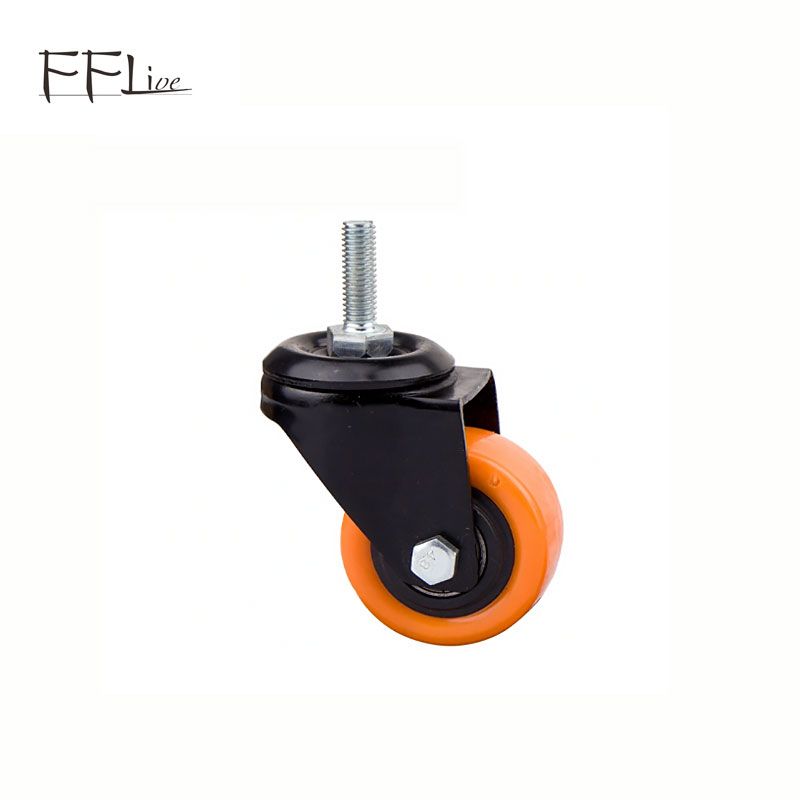 2 Inch Plastic Wheel Light Duty Office Furniture Chair Caster