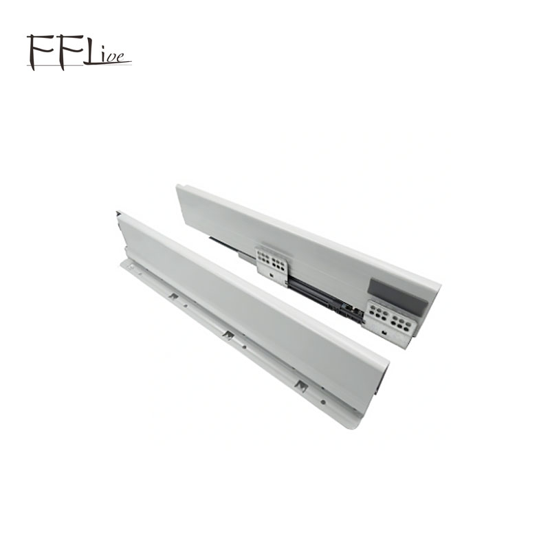 Kitchen Soft Closing Channel Metal Box Drawer Slide Elegant Box