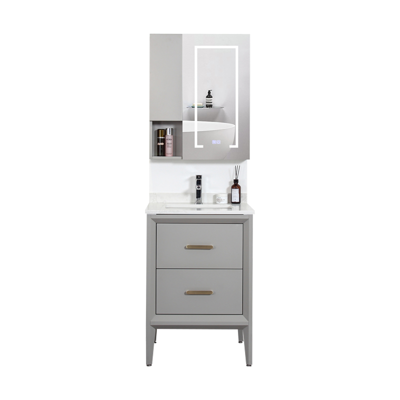 2022 Popular design Modern Floor Standing Bathroom Vanity , Vanities Bathroom With marble Vanity Top