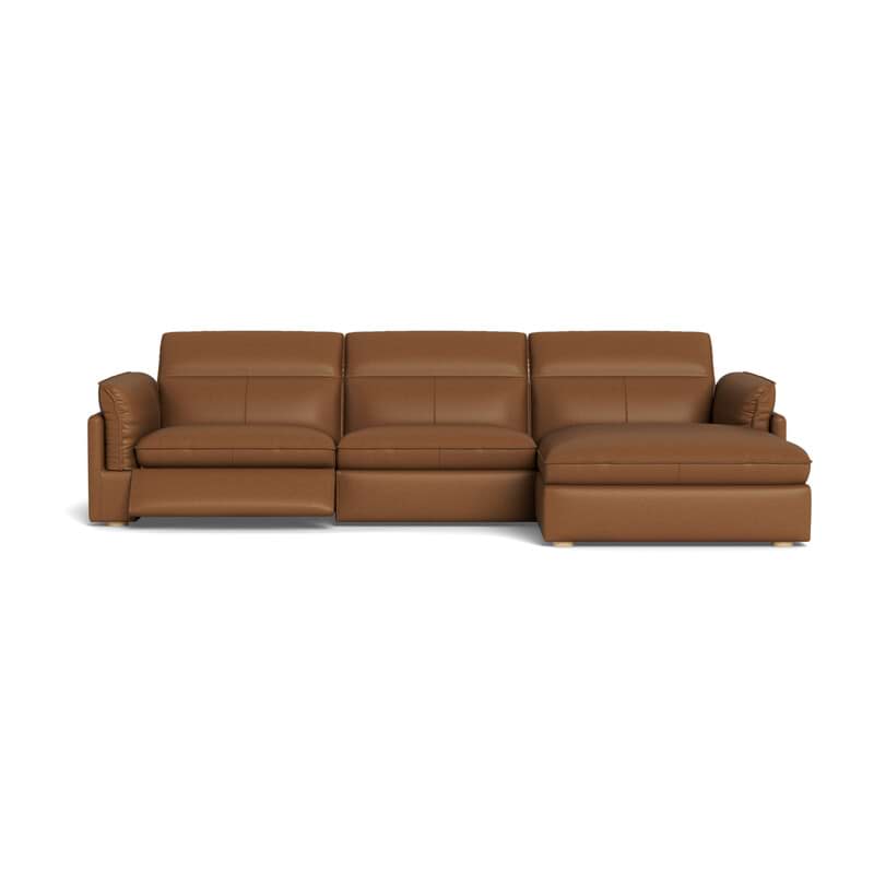 Modern Minimalist Fashionable Classic Versatile Cloud-like Sorrento Leather Electric Recliner Modular sofa