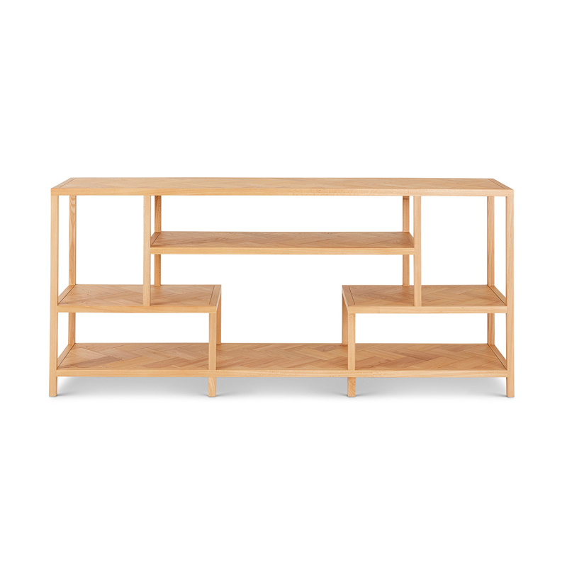 Modern Simple Natural Fashionable Versatile  Ollie Oversize Console(wood)