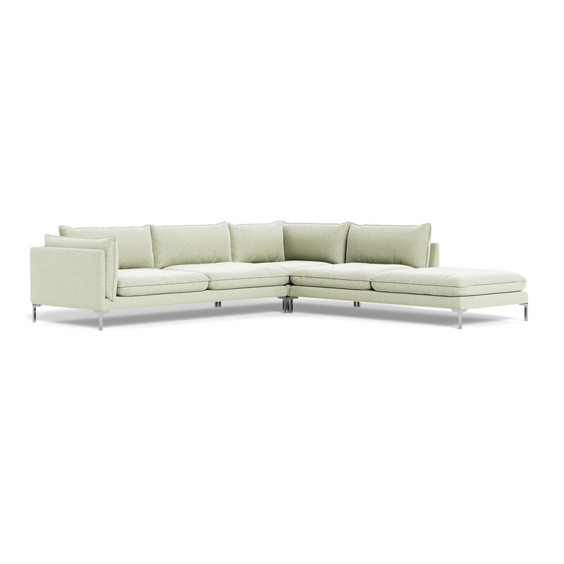 Modern Simplicity Comfortable Versatile Retro PANAMA Fabric Modular Sofa