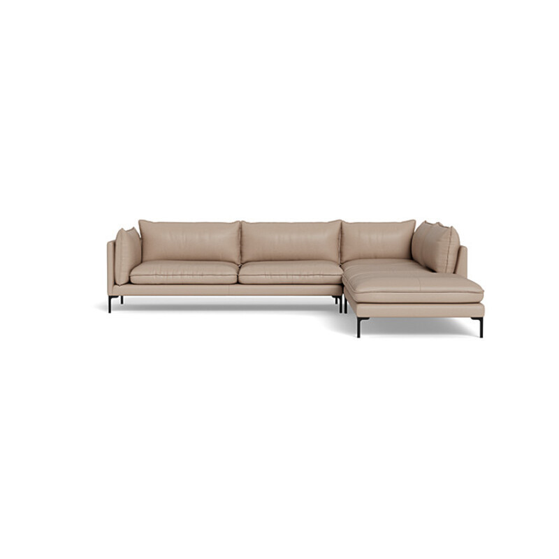 Modern Simplicity Luxurious Comfortable Retro PANAMA Leather Sofa