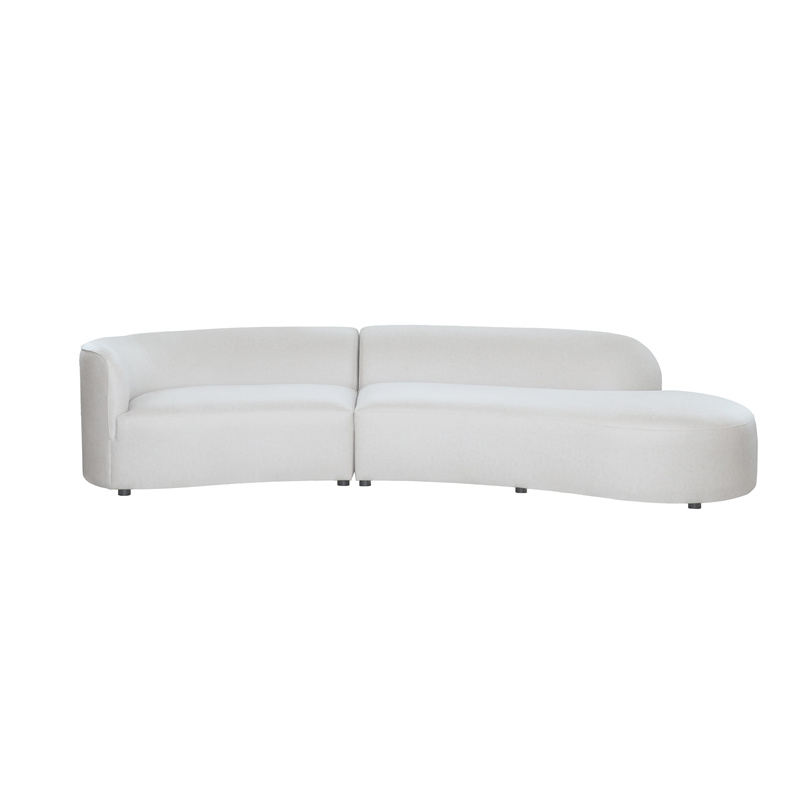 Modern Light Luxury Elegant Versatile Comfortable Fashionable Crescent Sofa