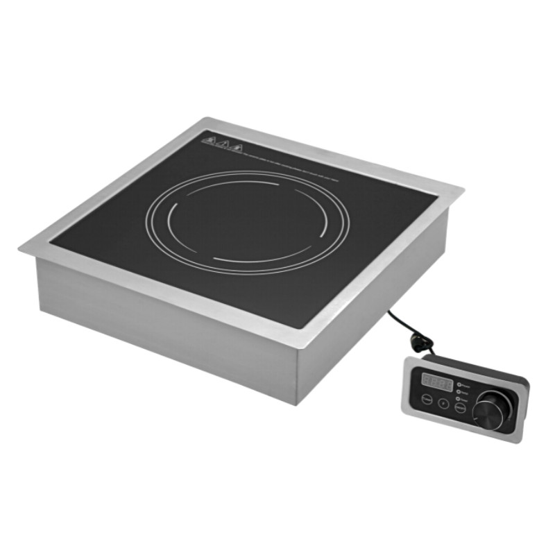 Built-in Commercial <a href='/induction-cooker/'>Induction Cooker</a> Single Burner with Separate Control Box AM-BCD101