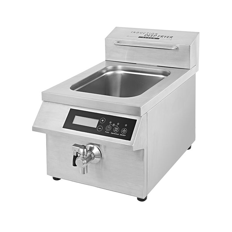 Fast Food Chain 15L(4 gallon) Commercial Induction <a href='/deep-fryer/'>Deep Fryer</a> AM-CD12F101