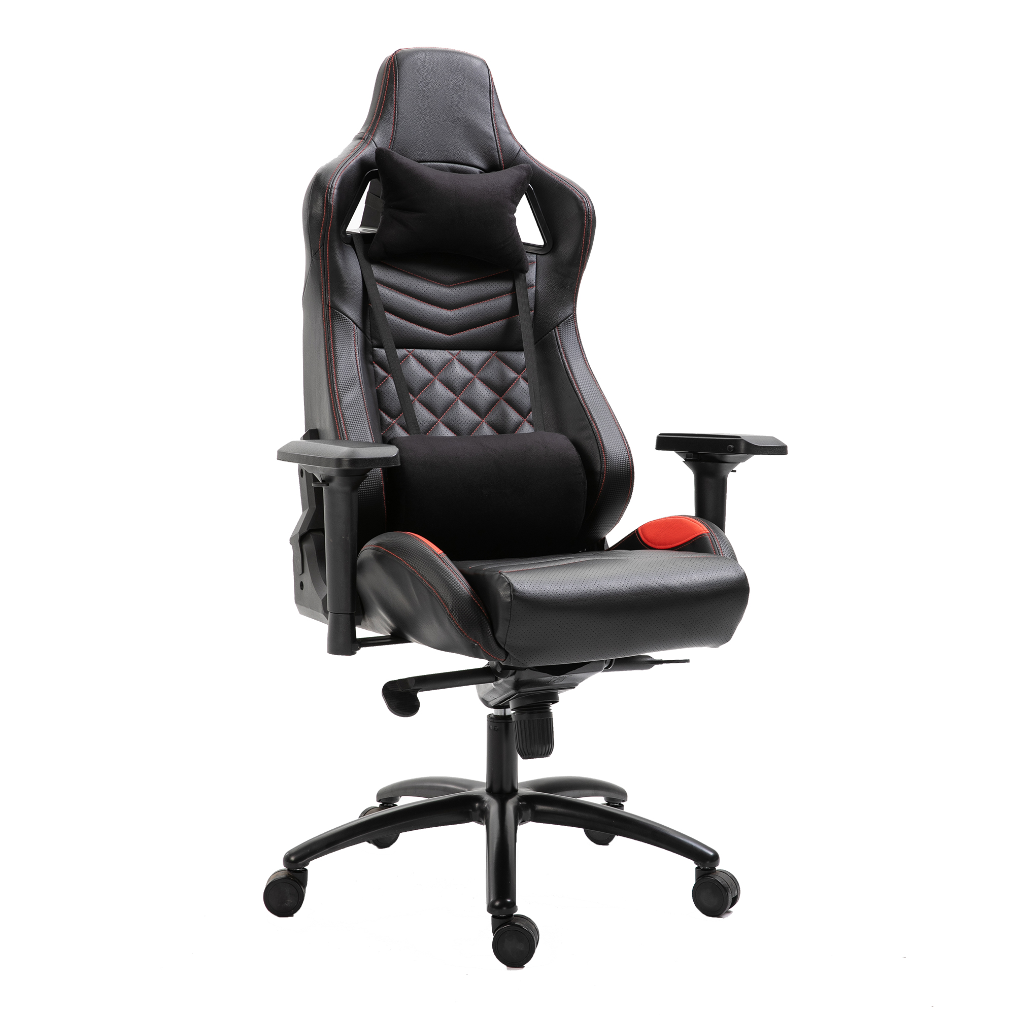 Comfortable adjustable leather PC games racing gaming chair