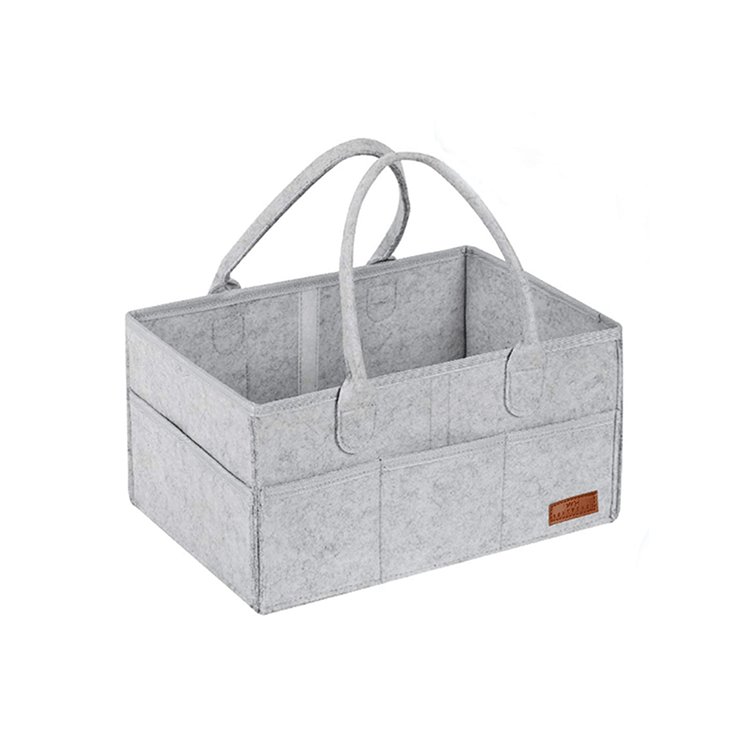 Felt adult diaper storage bag