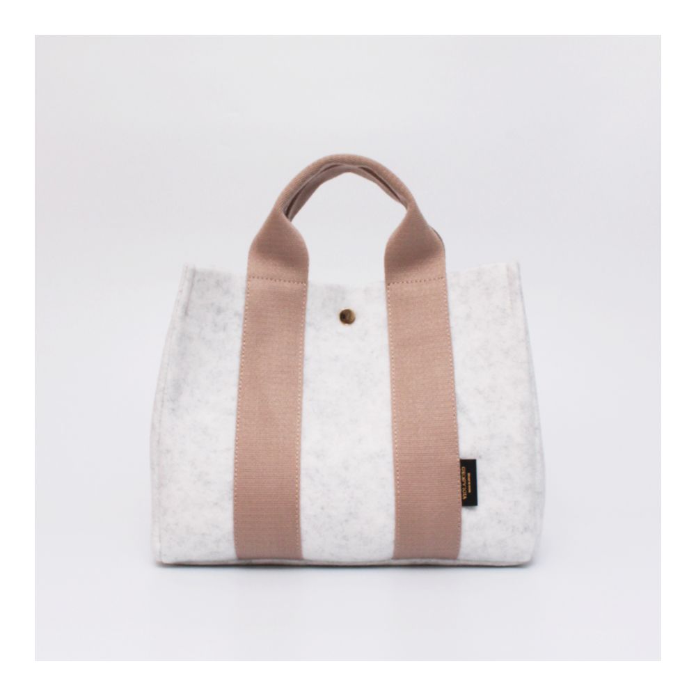 Felt tote shoulder bag