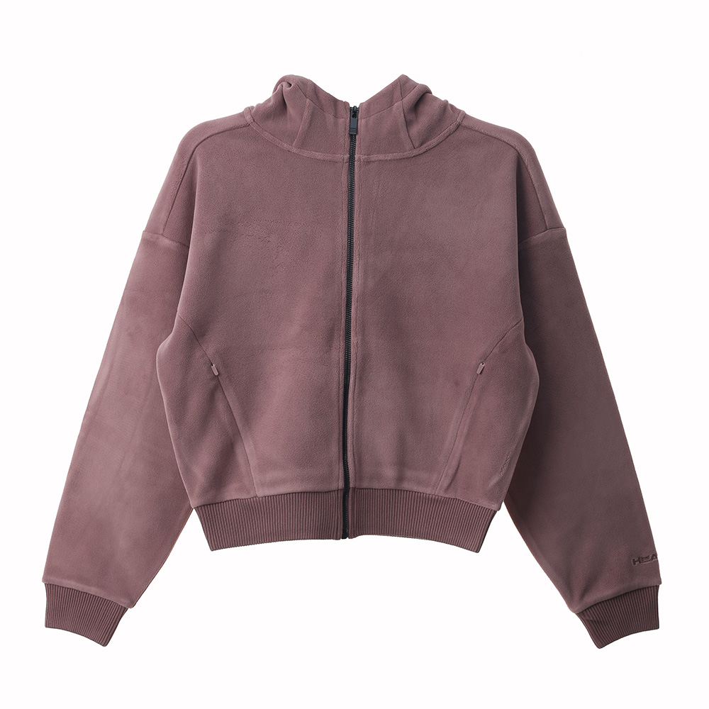 Women’s Aoli Velvet Hooded Jacket Eco-Friendly Sustainable Hoodies