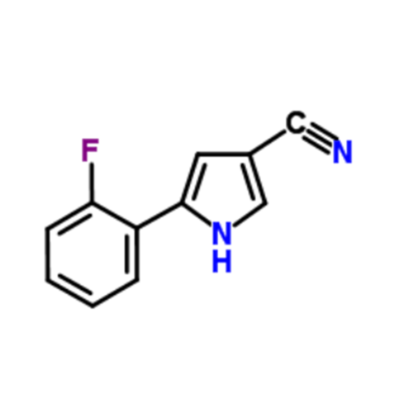 Vorolazan Intermediate 5 - (2-fluorophenyl) - 1H-pyrrole-3-acetonitrile CAS No.1240948-77-9