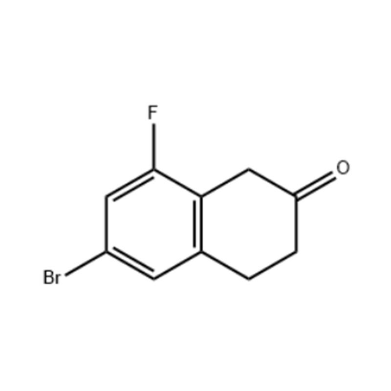 6-Bromo-8-fluoro-3,4-dihydronaphthalene-2 (1H) - one 1337857-08-5