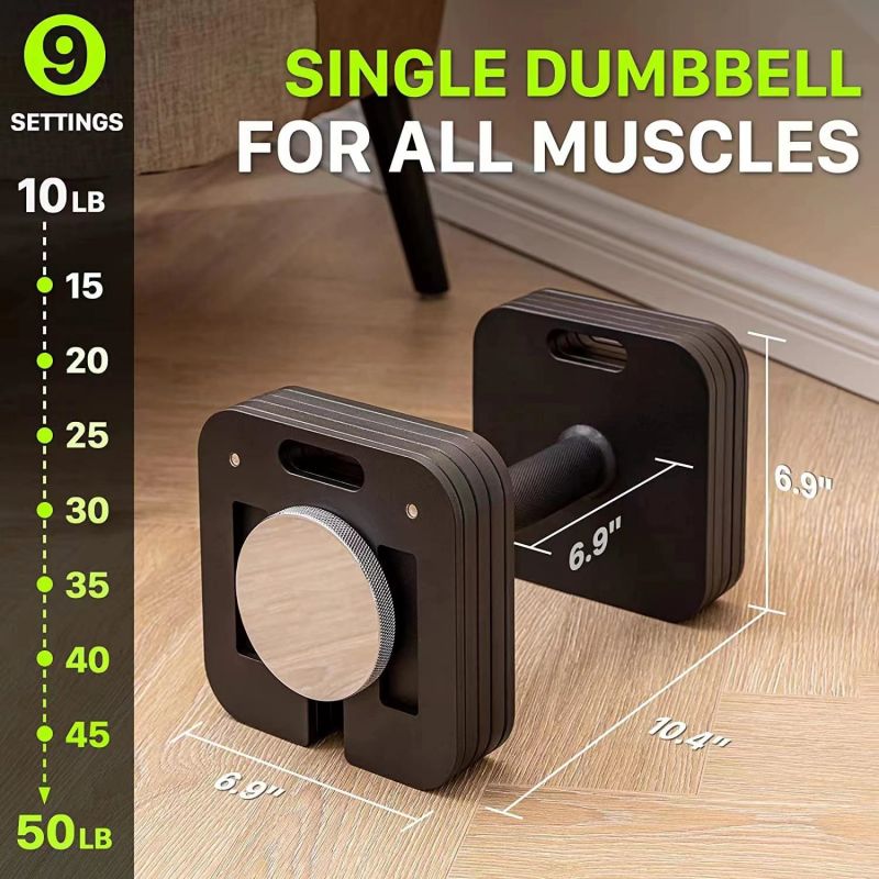 Julyfit 50lb <a href='/adjustable-dumbbell-set/'>Adjustable <a href='/dumbbell/'>Dumbbell</a> Set</a>