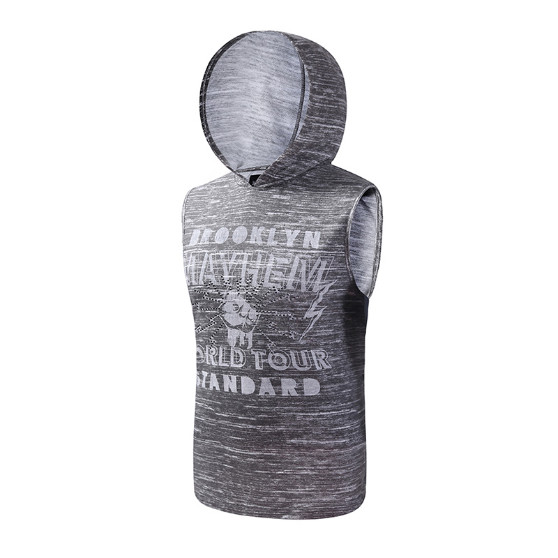 Sportwear of the hoodie Vest 01