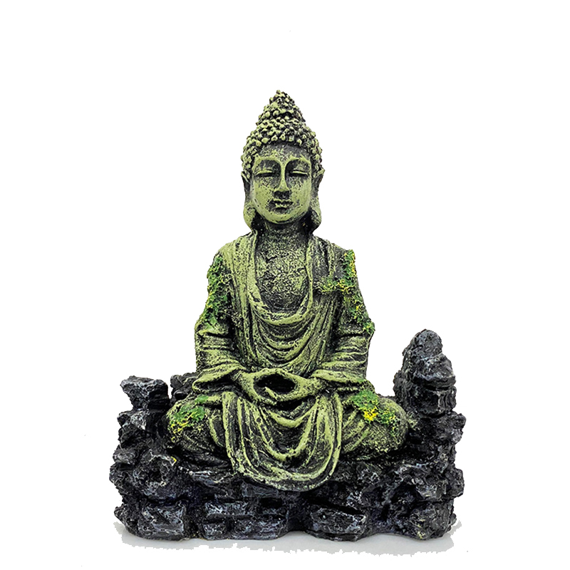 <a href='/aquarium/'>Aquarium</a> decoration Fish tank water grass landscape resin stone Buddha bodhisattva decorative ornaments resin