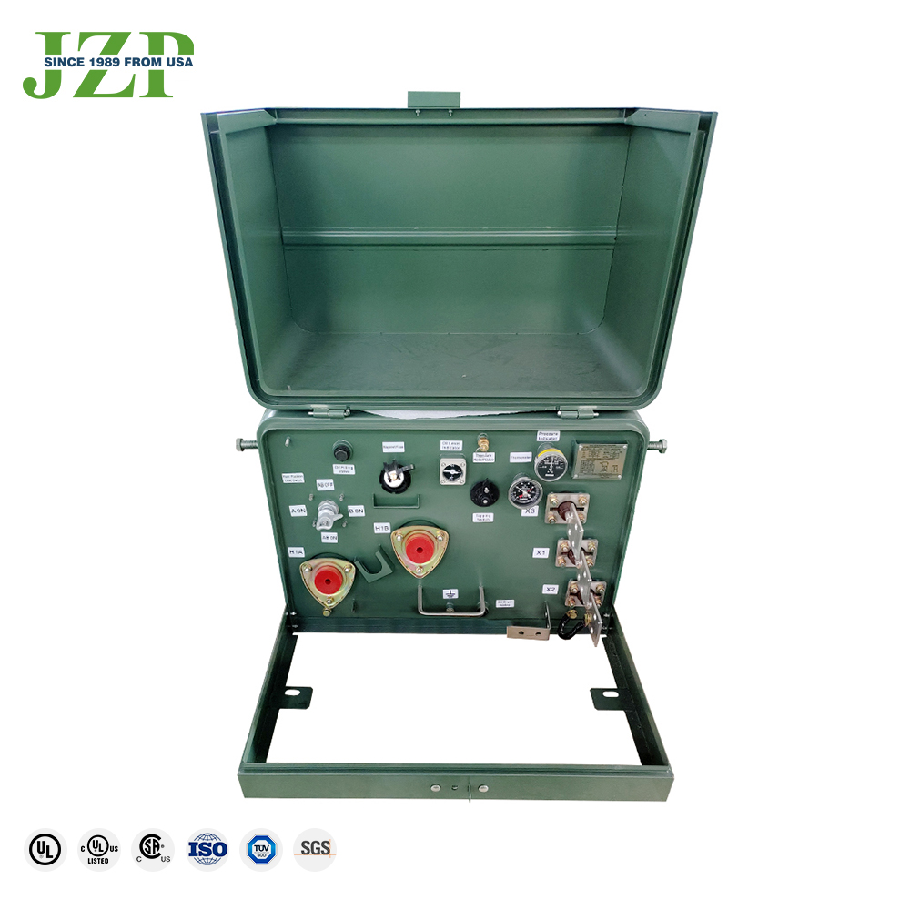 High Performance Stainless Hardware 14400V to 240/120V 100 kva Single Phase Pad Mounted Transformer
