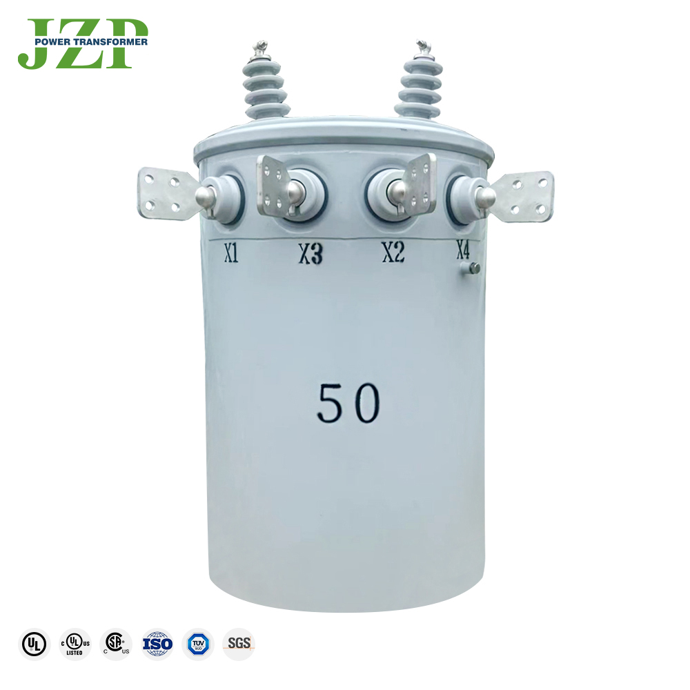 Pole Mounted Transformer price 75kva 100kva 200kva 13800V Single Phase Power High Frequency Transformer