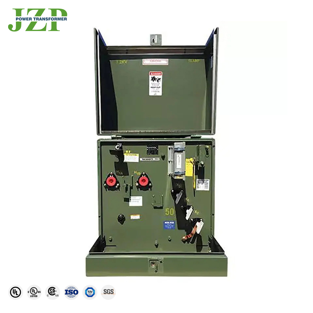 Customized OEM 7620V to 240/120V 100 kva single phase pad mounted transformer with ANSI C57.12.90 standard