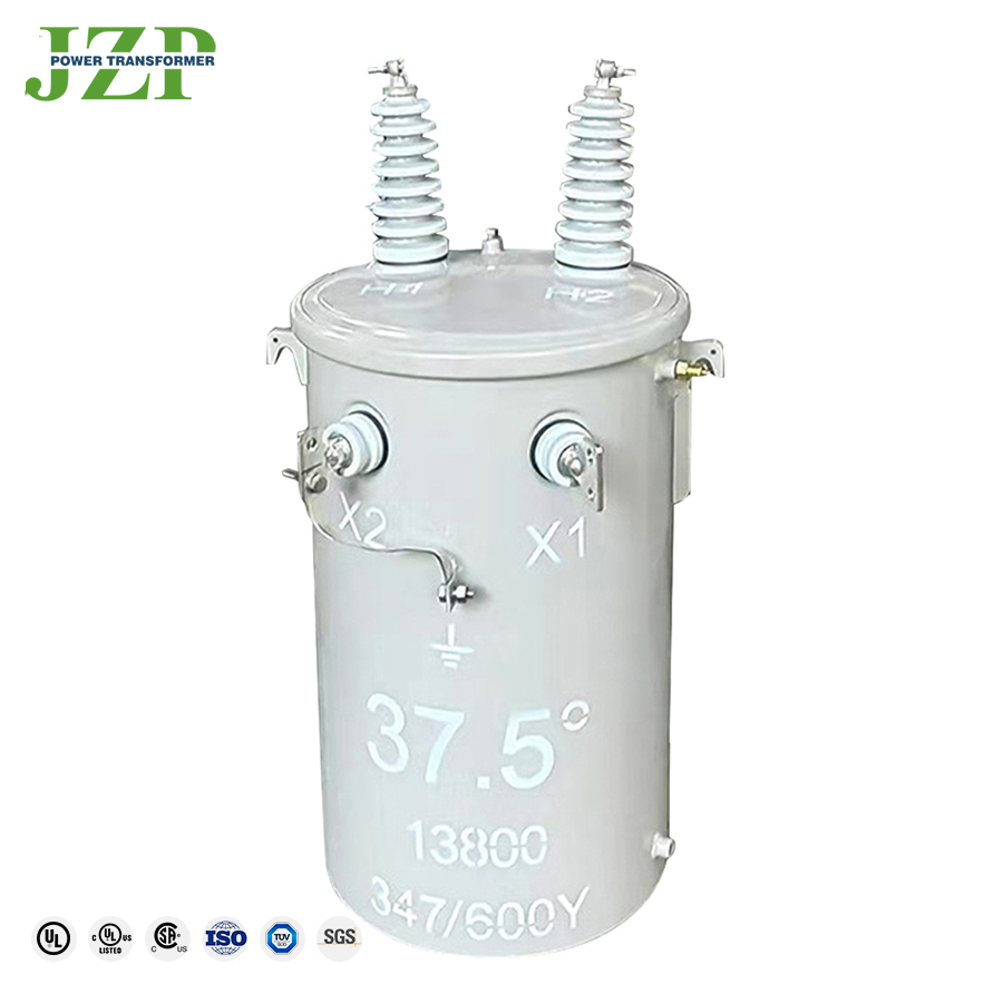 Pole mounted transformer 10KVA-500KVA Single-phase 7200v 13200v oil immersed transformer <a href='/electrical-equipment/'>electrical equipment</a>