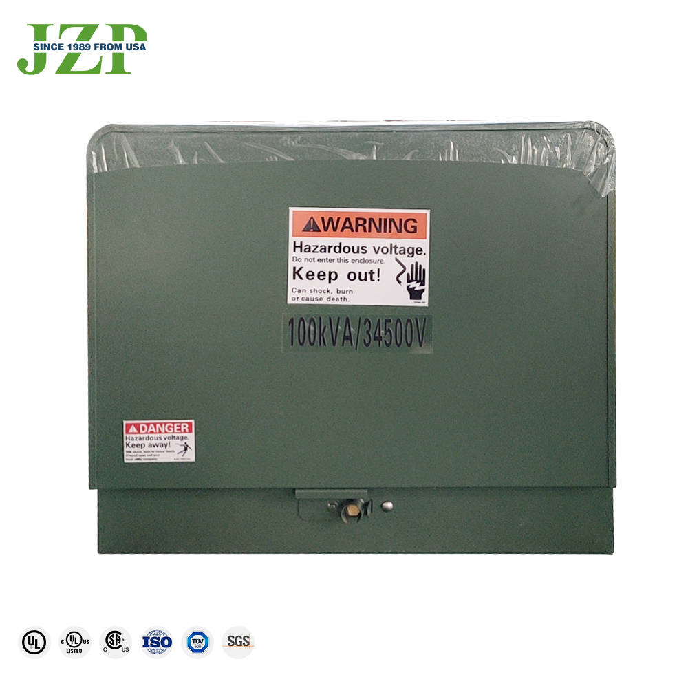 High Quality 75kva 100kva 13200V to 416V FR3 Single Phase Pad Mounted Transformer