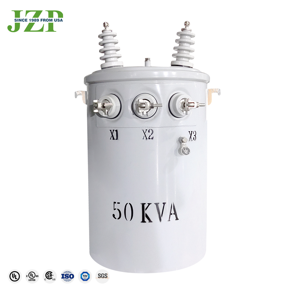 ANSI C57.12.31 standard50KVA 75KVA 100KVA 12470/7200 Single Phase Pole Mounted <a href='/distribution-transformer/'>Distribution Transformer</a>