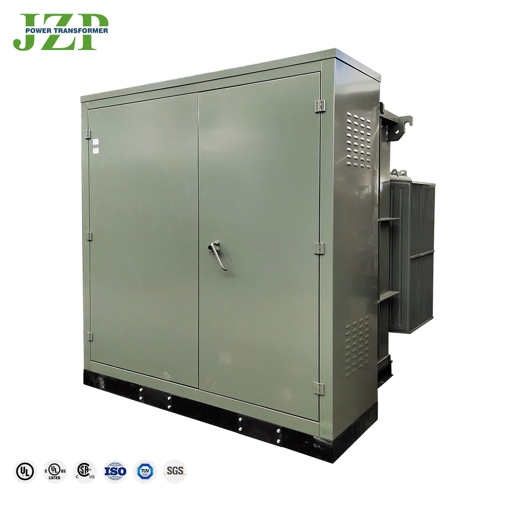 NEMA Standard Enclosure Oil-filled 12000V to 208/120V 112.5 kVA Three Phase Pad Mounted Transformer