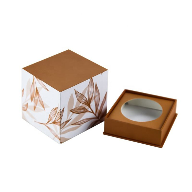 Elegant Design Luxury Custom Printed Candle Jar <a href='/box/'>Box</a> Packaging Paper Cardboard Rigid Gift Box Packing Candle Boxes