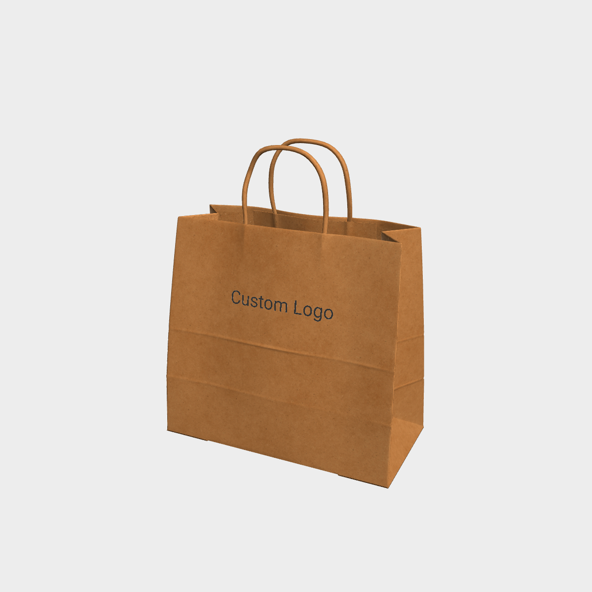 Custom Logo eco bag Printed Recyclable shopping bag Fold Tote box