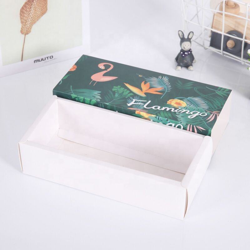 Wholesale luxury box custom logo printed paper gift packaging boxes sliding drawer box