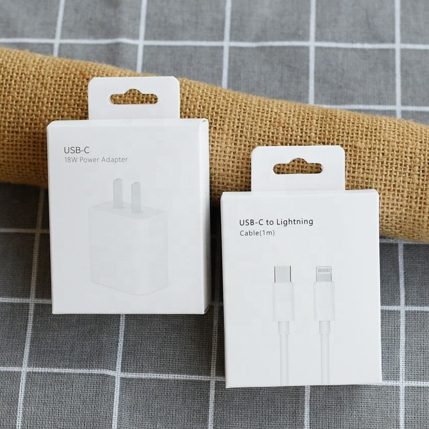 Packaging <a href='/box/'>Box</a> Custom Logo Data Cable Box Electronic Products Earphone <a href='/box-mobile-phone/'>Box Mobile Phone</a> Car Charger Carton