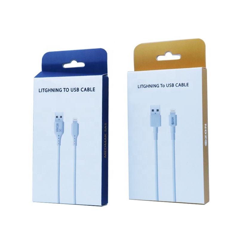 New Electronic Products Packaging <a href='/box/'>Box</a> Usb Data Charging Cable For Data Line Cable