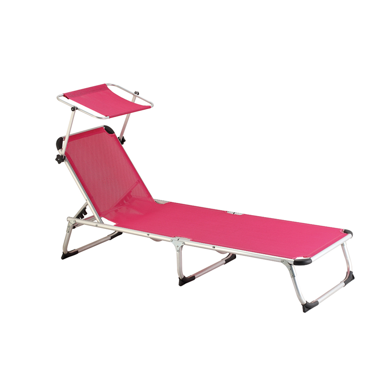 JJLXB-002B Aluminum adjustable camping lounger