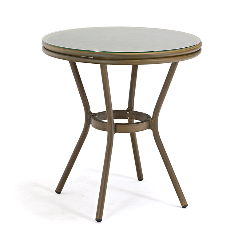 JJT4003 Aluminum starbucks textilene table