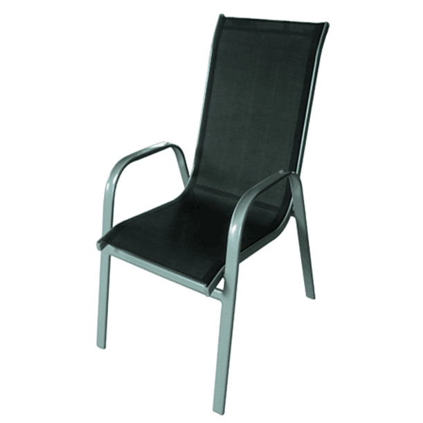 JJ303C Steel textilene stacking <a href='/chair/'>chair</a>