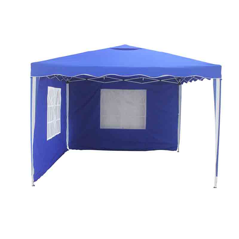 JJKT-Z004 3x3m connected gazebo with sidewalls