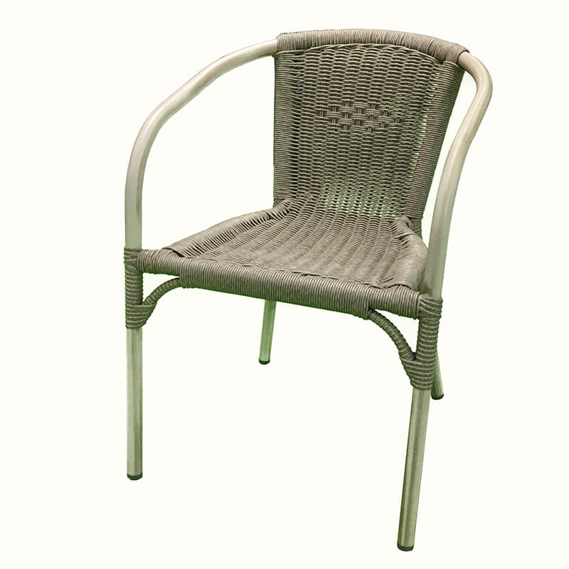 JJC243 Aluminum rattan stacking <a href='/chair/'>chair</a>