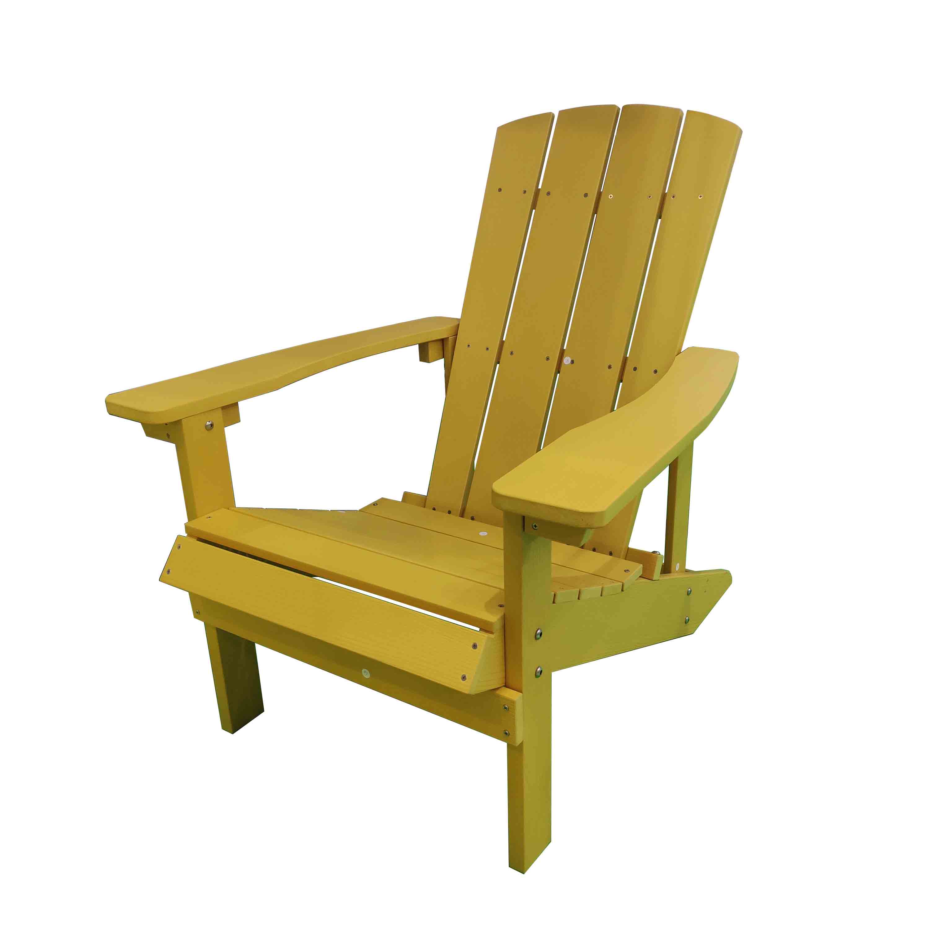 JJ-C14501-YLW-GG PS wood Adirondack <a href='/chair/'>chair</a>