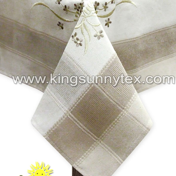 Beautiful <a href='/embroidered-table-cloth/'>Embroidered Table Cloth</a>