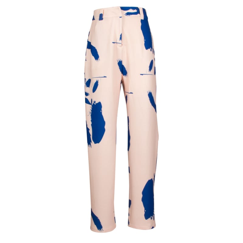 Women Splatter Print Pants