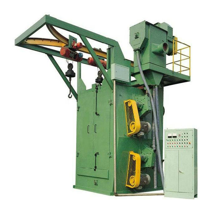 Trolley type shot blasting machine - Longfa