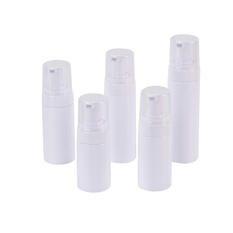 Custom logo Personal Nursing Packaging Foam Plastic Pump Bottle