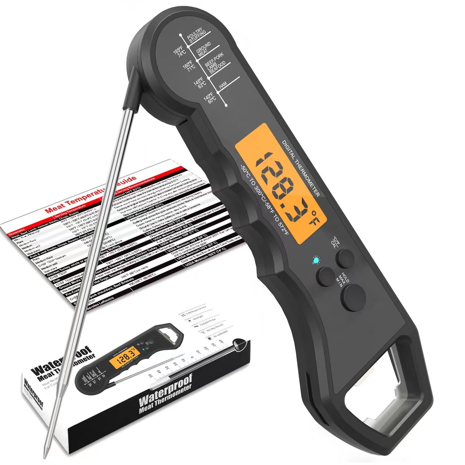 LDT-D6 <a href='/digital-meat-thermometer/'>digital <a href='/meat-thermometer/'>meat thermometer</a></a> with extra bottle opener