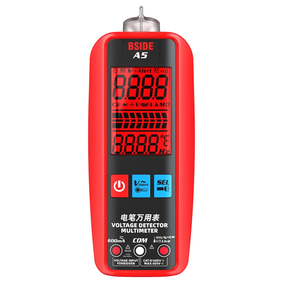 A5 Portable Voltage Current Tester Digital Multimeter