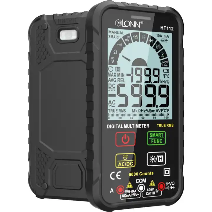 LONN-HT112A/112B Fully Automatic Auto Range Multi Meter <a href='/digital-multimeter-tester/'>Digital Multimeter Tester</a>