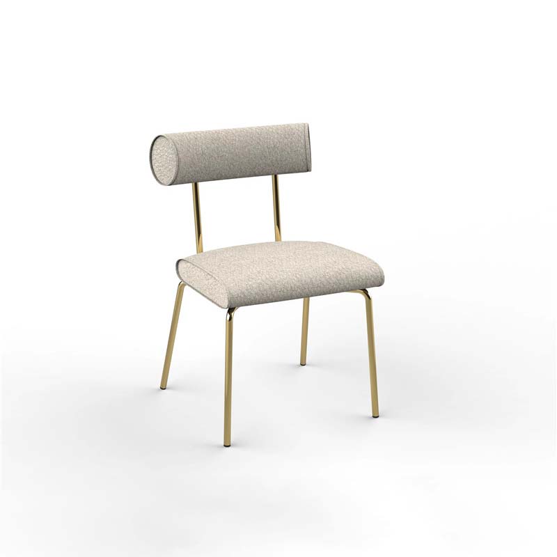 Di Dining <a href='/chair/'>Chair</a> Mid-Century Modern <a href='/dining-chair/'>Dining Chair</a>s, Kitchen <a href='/dining-room-chairs/'>Dining Room Chairs</a>, Curved Backrest Round Upholstered Dining Chair with Black or Gold Metal Legs