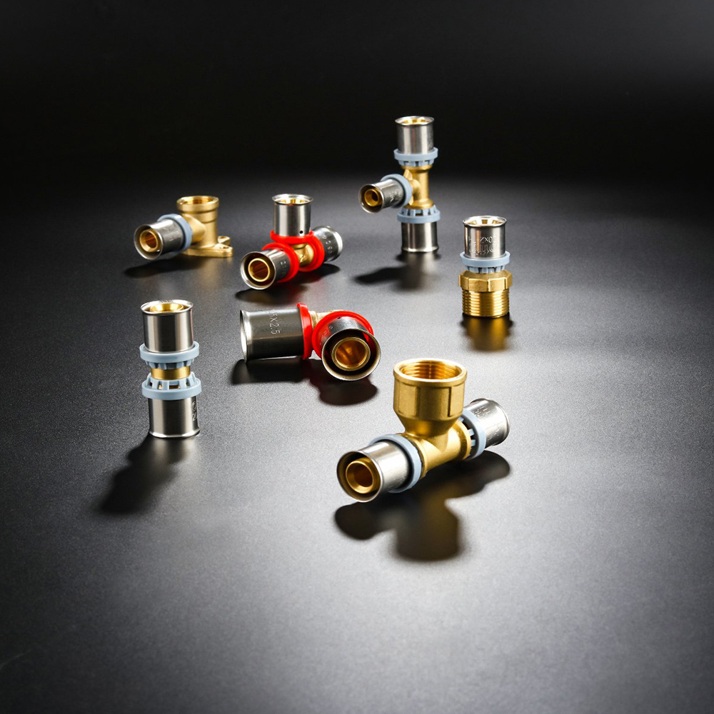 Factory <a href='/customized/'>Customized</a> wholesale high quality brass pipe fittings PEX Elbow Union tee brass pipe fittings