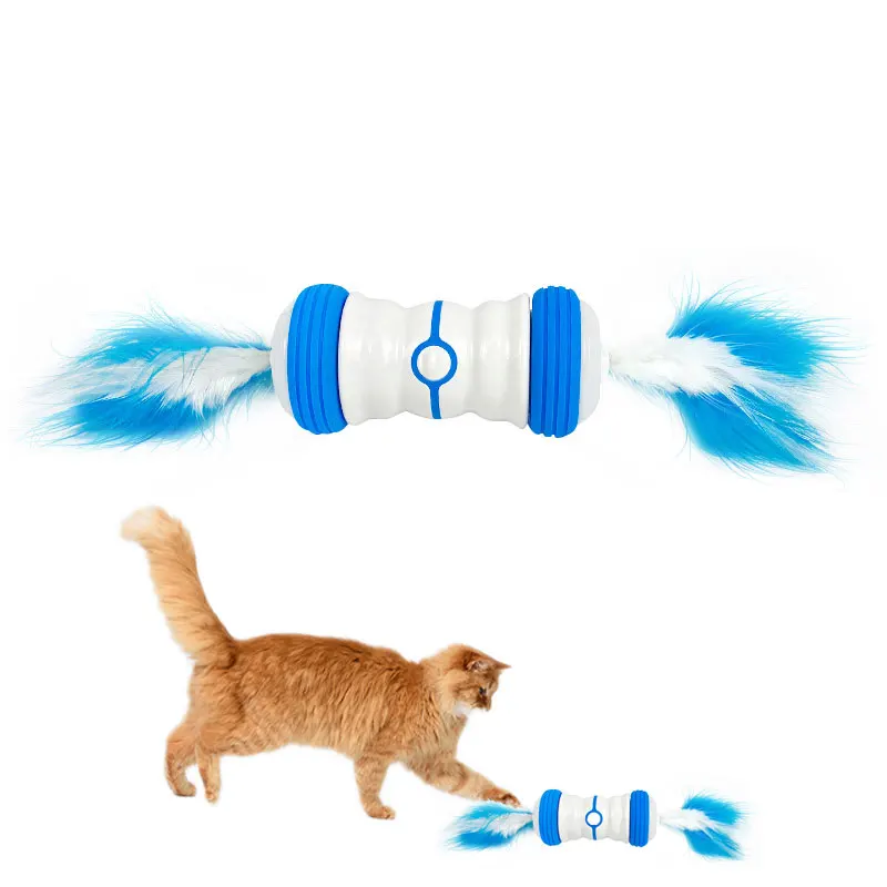 USB Charging LED Light Feather Teasing Stick <a href='/cat-toys/'>Cat Toys</a>